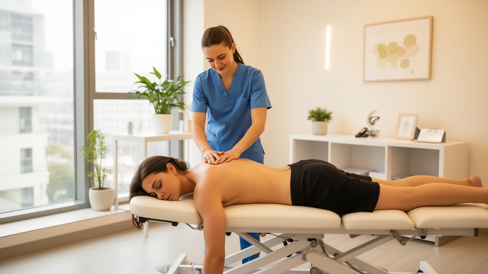 Chiropractic treatment at Commerce City Injury & Pain Center